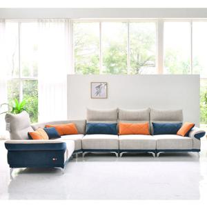 베르디 6인용 아쿠아클린 신소재 조야원단 모듈형 패브릭소파 대형소파(코너형/일자형)