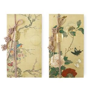 나비를 담은 민화 돈봉투(2개)