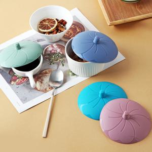 국산 실리콘 플라워 뚜껑 덮개 11cm (5colors)