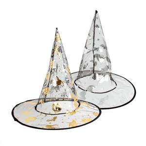 할로윈 파티 모자 마녀 고깔모자 ( 복장 의상 코스프레 머리띠 장식 소품 할로윈꾸미기  )