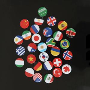 국기자석 30개국 1세트