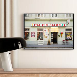 나의 유럽 모먼트 인테리어 포스터 액자 / 178 Vienna Gelateria /