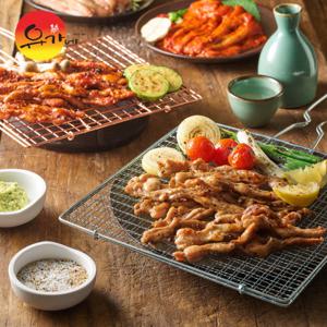 반반닭목살(소금구이 300g 2팩+양념구이 300g 2팩)