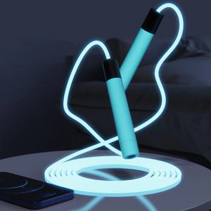 LED 야광 무지개 레인보우 야간 다이어트 저녁 틱톡 줄넘기