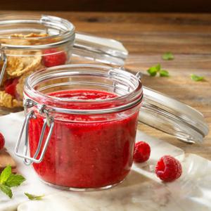 피도 유리병 클리어탑 350ml 원두보관용기 과일청 밀폐용기