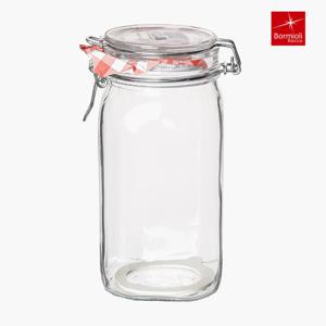 피도 유리병 클리어탑 1500ml 유리밀폐용기