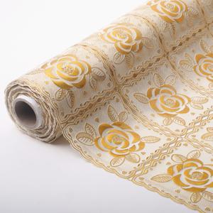 레이스 시트 016-A-골드 키친레이스 테이블매트 (1롤)