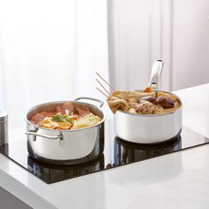 에끌라 스텐 통5중 IH 인덕션 냄비 2종세트(편수18cm+양수20cm)