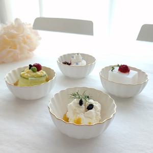 화이트 골드 예쁜 소스볼 종지