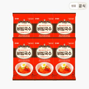 비빔국수 135g*6