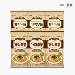 가락우동 103g*6