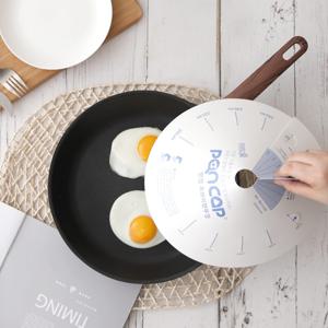 팬캡 후라이팬 기름튀김 방지 종이덮개 대용량 50매