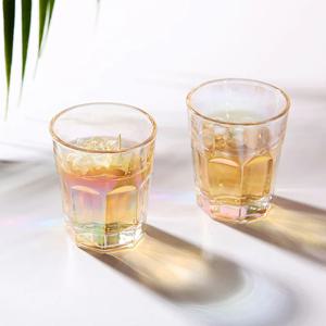 홀로그램 오로라 소주잔 레트로 4P세트