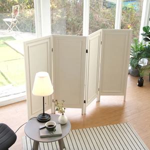 슬림 라탄 미니 4단 원목 공간분리 파티션 3colors