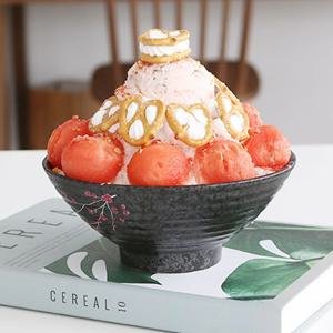 블랙매화 빙수볼 팔빙수 화채볼 아이스크림볼