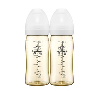 트윈팩 22new PPSU 젖병 240ml (크림화이트/노꼭지 2개입)