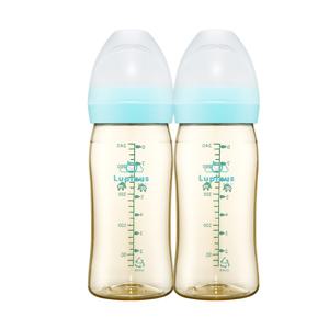 트윈팩 22new PPSU 젖병 240ml (아쿠아민트/노꼭지 2개입)