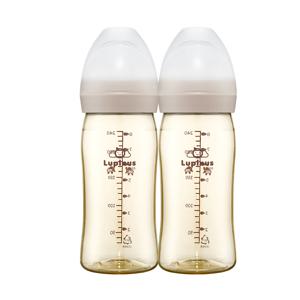 트윈팩 22new PPSU 젖병 240ml (오트베이지/노꼭지 2개입)
