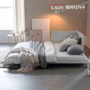 스칸딕 솔라 원목 평상형 침대 SS/Q 3colors