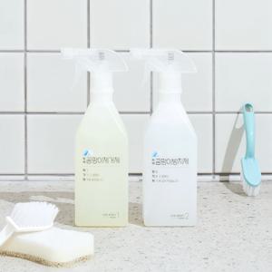 쓱싹 곰팡이솔루션 (곰팡이제거제 500ml +곰팡이방지제 500ml 1set)