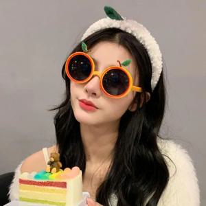 오렌지 제주 감귤 선글라스