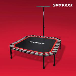 SPOVIIXX BOOST 부스트 사각 트램폴린 손잡이형 (레드)
