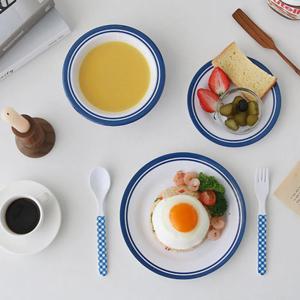 가벼운 멜라민 그릇세트 플라스틱 식기 소풍 피크닉 접시