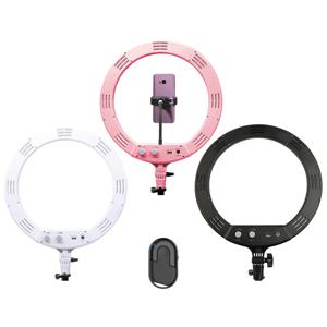 LED 링라이트 링조명 줌조명 33.02cm 블루투스 리모컨 단품 세트