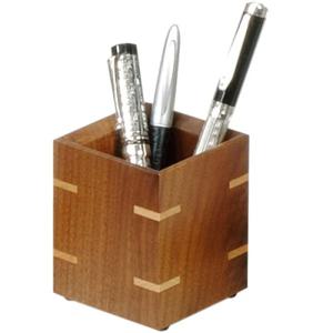 [제이원토탈] 원목연필꽂이 1579WDN (74x74x90mm)