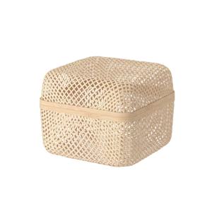 스마라 L 대나무 우드 라탄 수납 정리 바구니