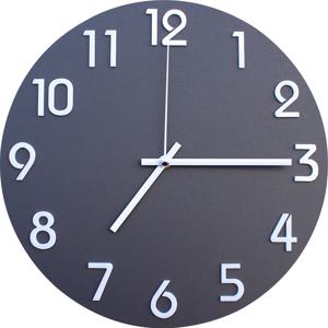 마린 벽시계 인테리어 무소음 벽걸이시계 290g  4색상