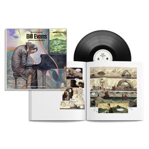 1LP+양장본아트북 BILL EVANS빌에반스 재즈피아노엘피   VS012
