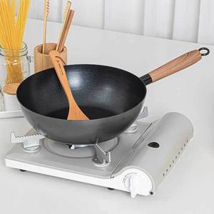 위생적인 불소수지코팅 무쇠 IH 궁중팬 웍 28cm