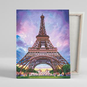DIY캔버스형 보석십자수 40x50cm 낭만에펠탑