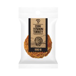 소힘줄 & 칠면조 터키츄 링 M 40g