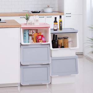 주방 정리 수납 펠리컨 박스 3p 4colors 2size