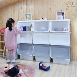 주방 정리 수납 펠리컨 박스 4p 4colors 2size