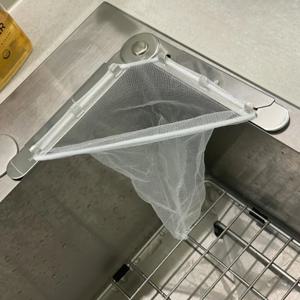생분해 싱크대 거름망 음식물 쓰레기망 음쓰망 배수구 자연 옥수수전분 분해 스텐거치대