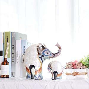 자개 코끼리장식품 풍수소품  OB303 2P SET