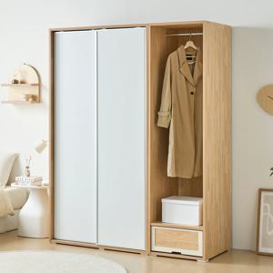슬라이딩원 오픈서랍장 세트 옷장 150cm 서랍형