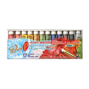 수용성유화물감세트 DUO15mlx12색