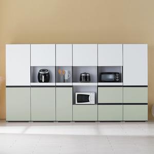 리버스 밥솥틈새수납장 _ 350, 광파형 / 비스포크 오브제 주방 키큰 부엌 냉장고 옆