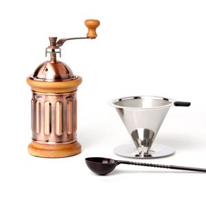커피분쇄기 핸드드립세트 CH-5 스텐파인드립커피세트 원두가는기계 홈카페 커피용품