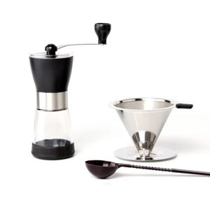 커피분쇄기 핸드드립세트 세미 스텐파인드립커피세트 원두가는기계 홈카페 커피용품