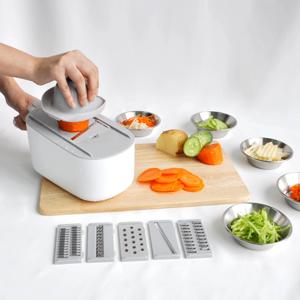 야채슬라이서 멀티 안전 만능채칼 양배추 채칼 오이 감자 강판 스텐 야채채썰기 6종