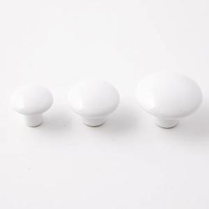 가구손잡이 1구 세라믹 화이트 3 size