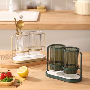 규조토 물빠짐 수저통 수저꽂이 수저보관함