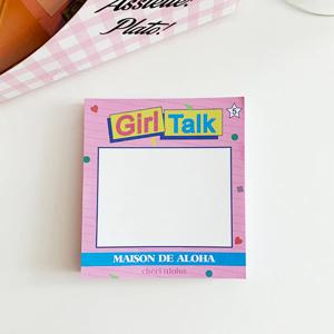 Girl Talk Memopad 걸톡메모패드