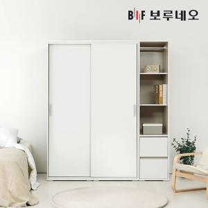 캐빈 슬라이딩 옷장 1600 B세트