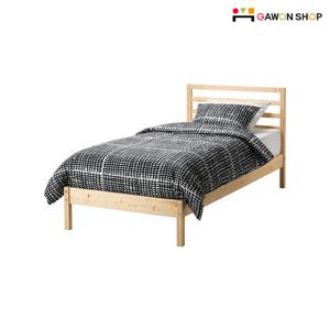 TARVA 원목침대 풀세트 (싱글/프레임+갈빗살+매트리스)_조립배송 가능